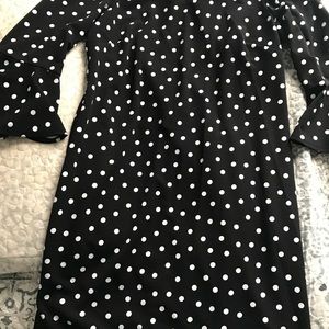 Liz Claiborne polka dot dress lightly worn